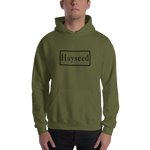 Hayseed Hoodie - Dudes Black Logo