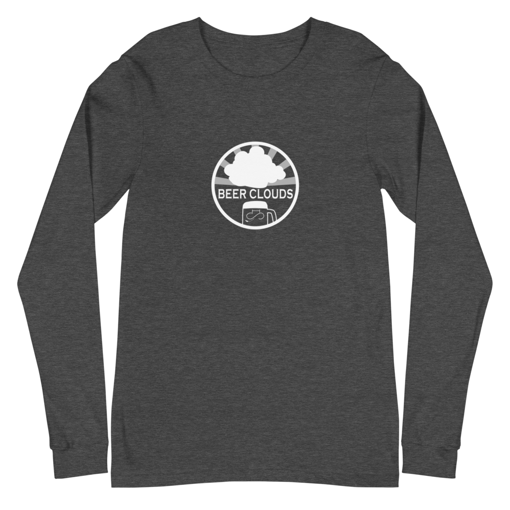 Beer Clouds Long Sleeve - Dudes White Logo