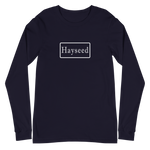 Hayseed Long Sleeve - Dudes White Logo