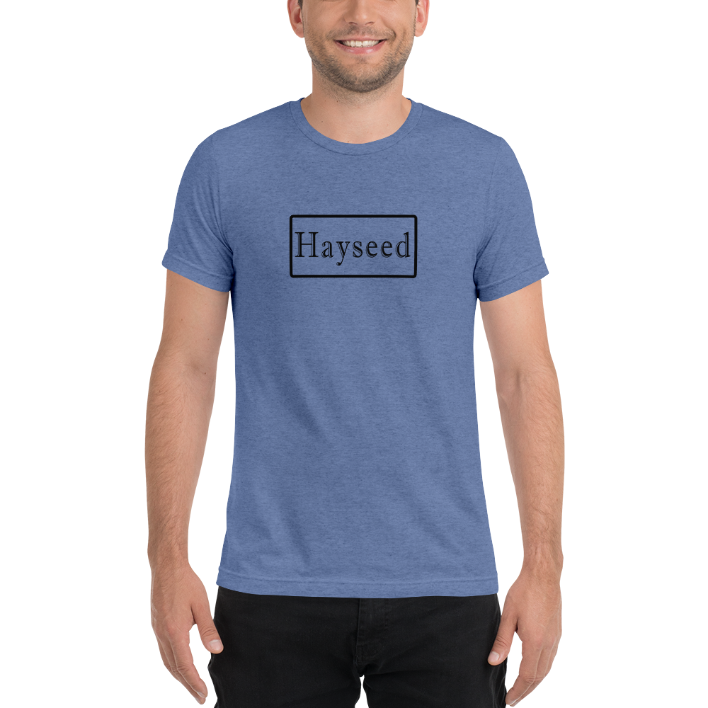 Hayseed T-Shirt - Dudes Black Logo
