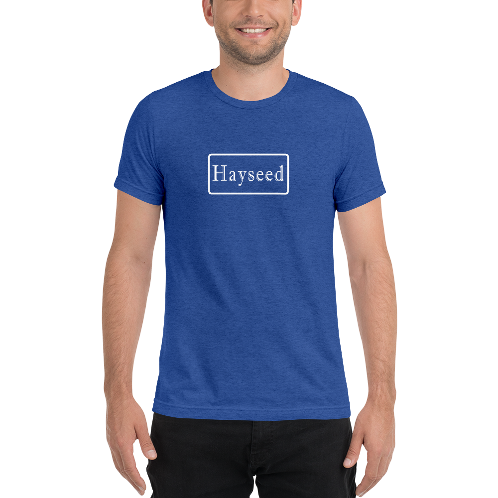 Hayseed T-Shirt - Dudes White Logo
