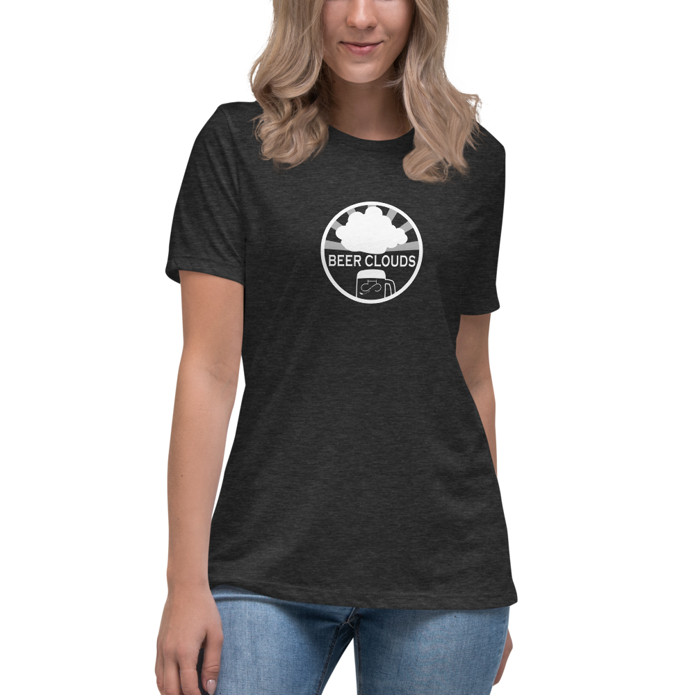 Beer Clouds Relaxed T-Shirt - Chicks White Logo
