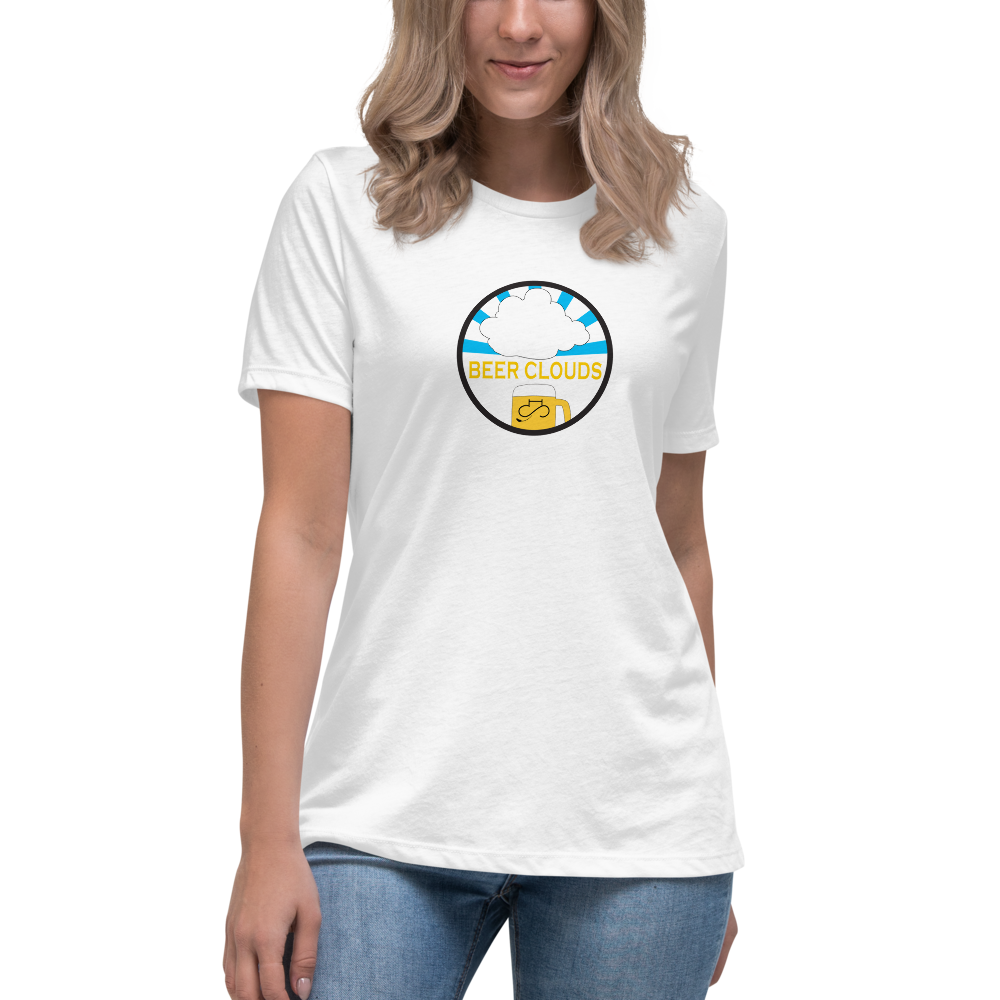 Beer Clouds Relaxed T-Shirt - Chicks