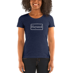 Hayseed Fitted T-Shirt - Chicks White Logo